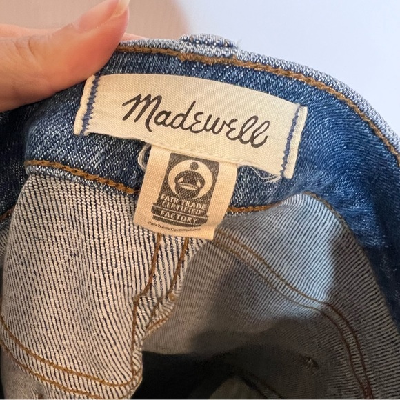 MADEWELL Stovepipe Jeans in Ditmas Wash. Size 27 - Picture 8 of 10